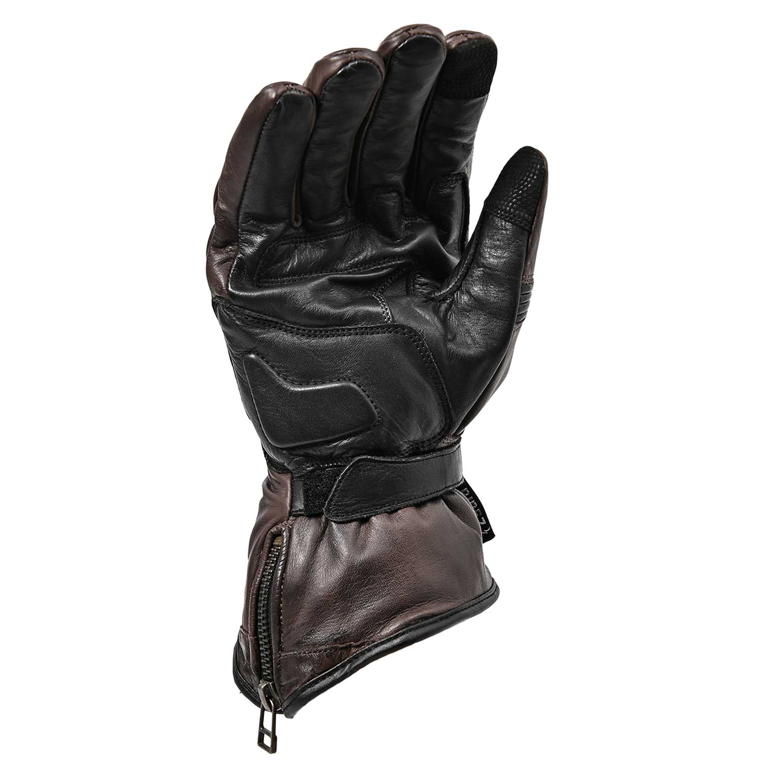 RIDEZ HECTOR GLOVES バイク用 レザーグローブ DARK BROWN RWG09