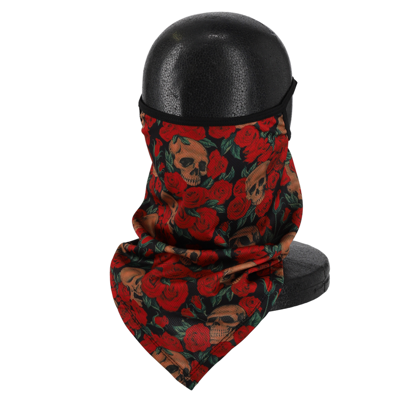 RIDEZ Bandana EarsLoops TBE1065 SKULL1