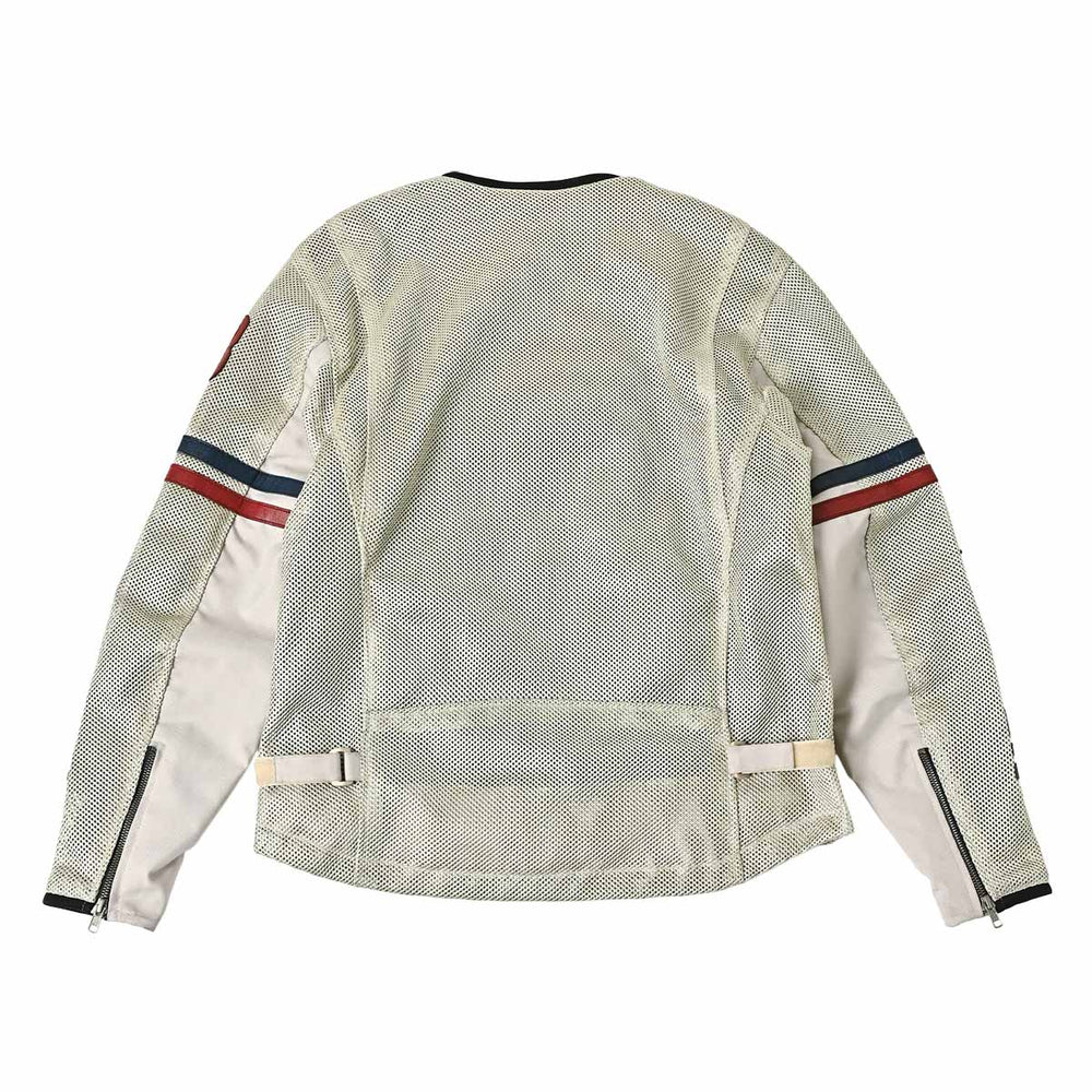 Designa Ridez RIDEZ PISTON KNOCKER MESH JACKET IVORY RLSJ15