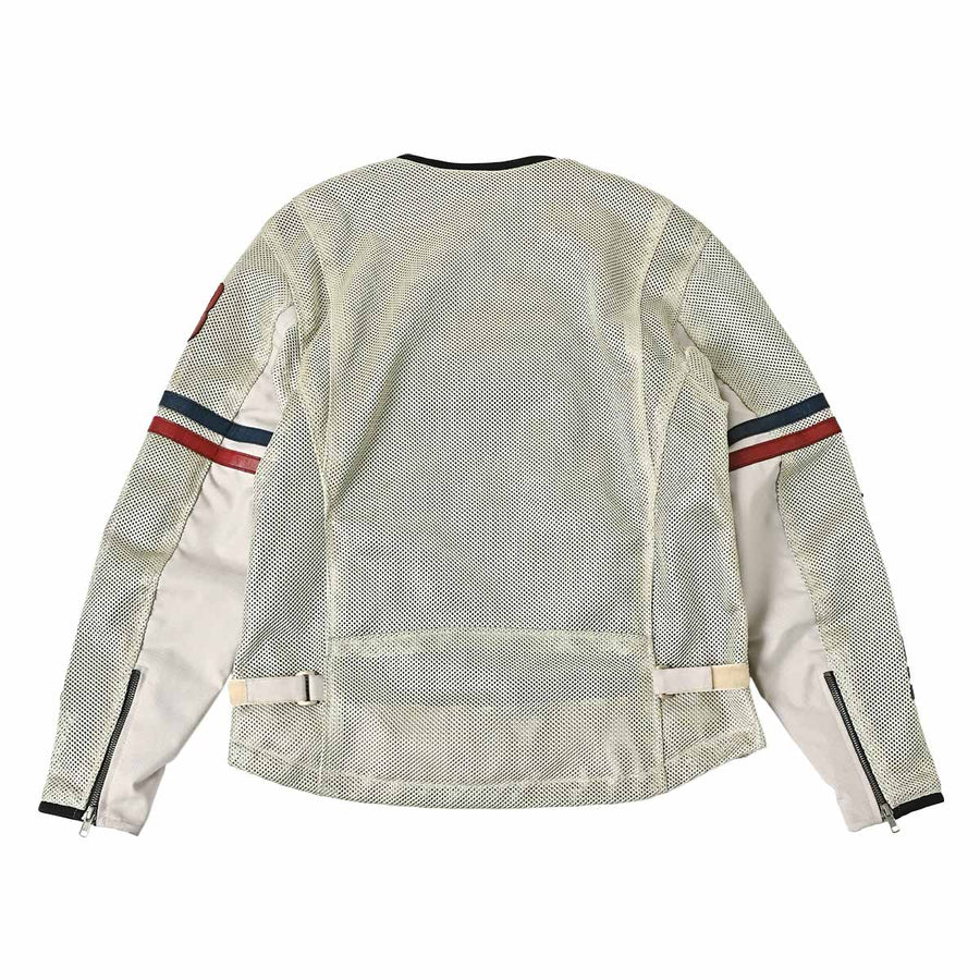 Designer Ridez RIDEZ PISTON KNOCKER MESH JACKET IVORY RLSJ15 | RIDEZ