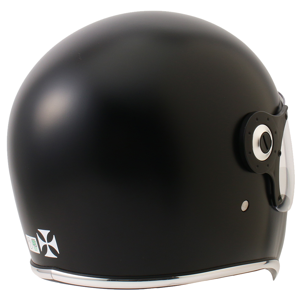 RIDEZ Xヘルメット バイク用フルフェイスシールド付き マッドブラック RIDEZ Xヘルメット バイク用フルフェイスシールド付き マッドブラック