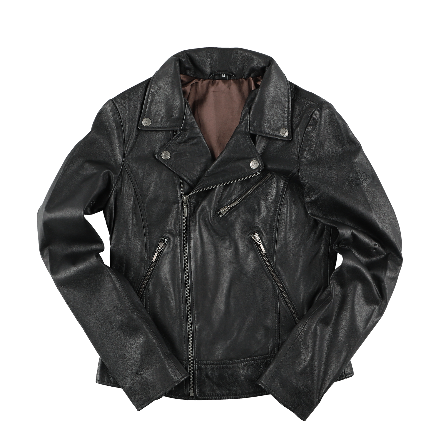 黒 レザー ジャケット SugarRidez Queen JACKET BLACK SLJ100 レディースレザージャケット