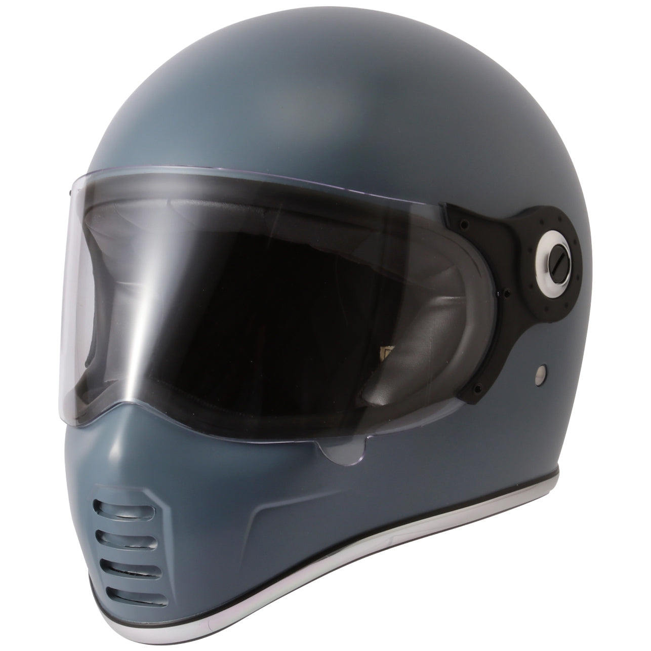 RIDEZ XX GRAY Full Face Motorcycle Helmet 